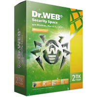 ПО Антивирус Dr Web Security Space Pro 7.0v 2 ПК 2 года BOX (AHW-B-24M-2A2)