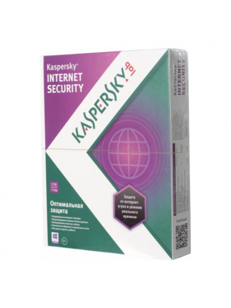 ПО Kaspersky Internet Security <KL1849RBBFS> с правом установки на 2 ПК (BOX)