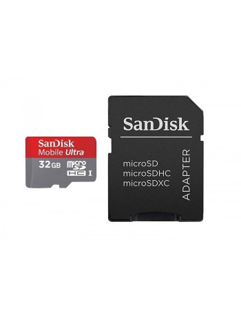 Карта памяти SanDisk Ultra <microSDHC-32Gb Class10