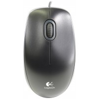 Мышь Logitech Optical Mouse B100 Black USB
