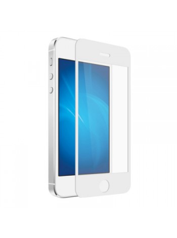 Закаленное стекло iColor-02 для Apple iPhone 5/5S White