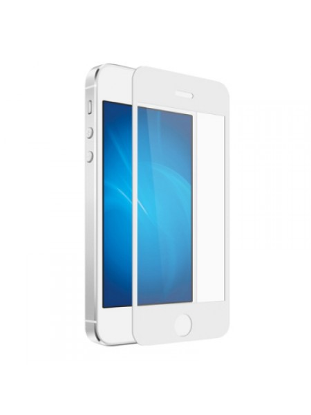 Защитное стекло iColor-02 для Apple iPhone 5/5S White