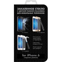 Защитное стекло iColor-03 для Apple iPhone 6 Black