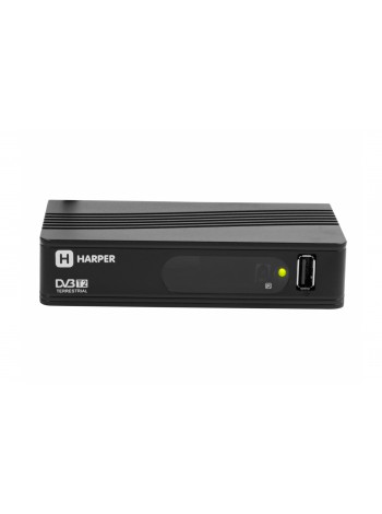 Ресивер для цифрового ТВ DVB-T2 Harper HDT2-1202